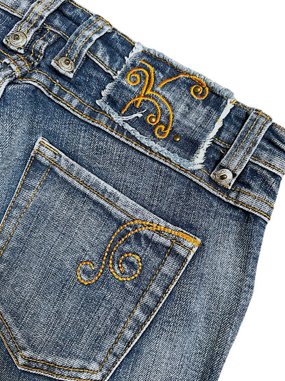 Vintage Y2K Low Waist Bootcut / Flared Damenjeans (M)