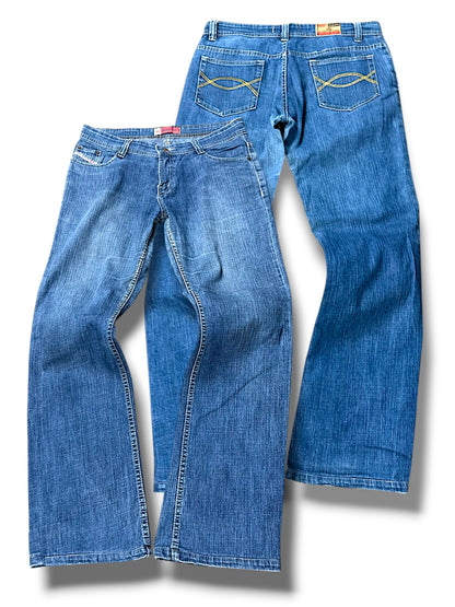 Vintage Diesel Straight Leg Jeans (M)
