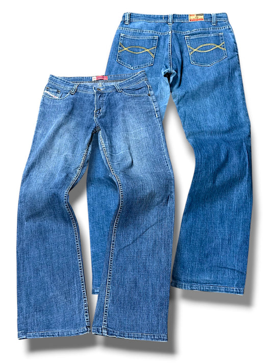 Vintage Diesel Straight Leg Jeans (M)