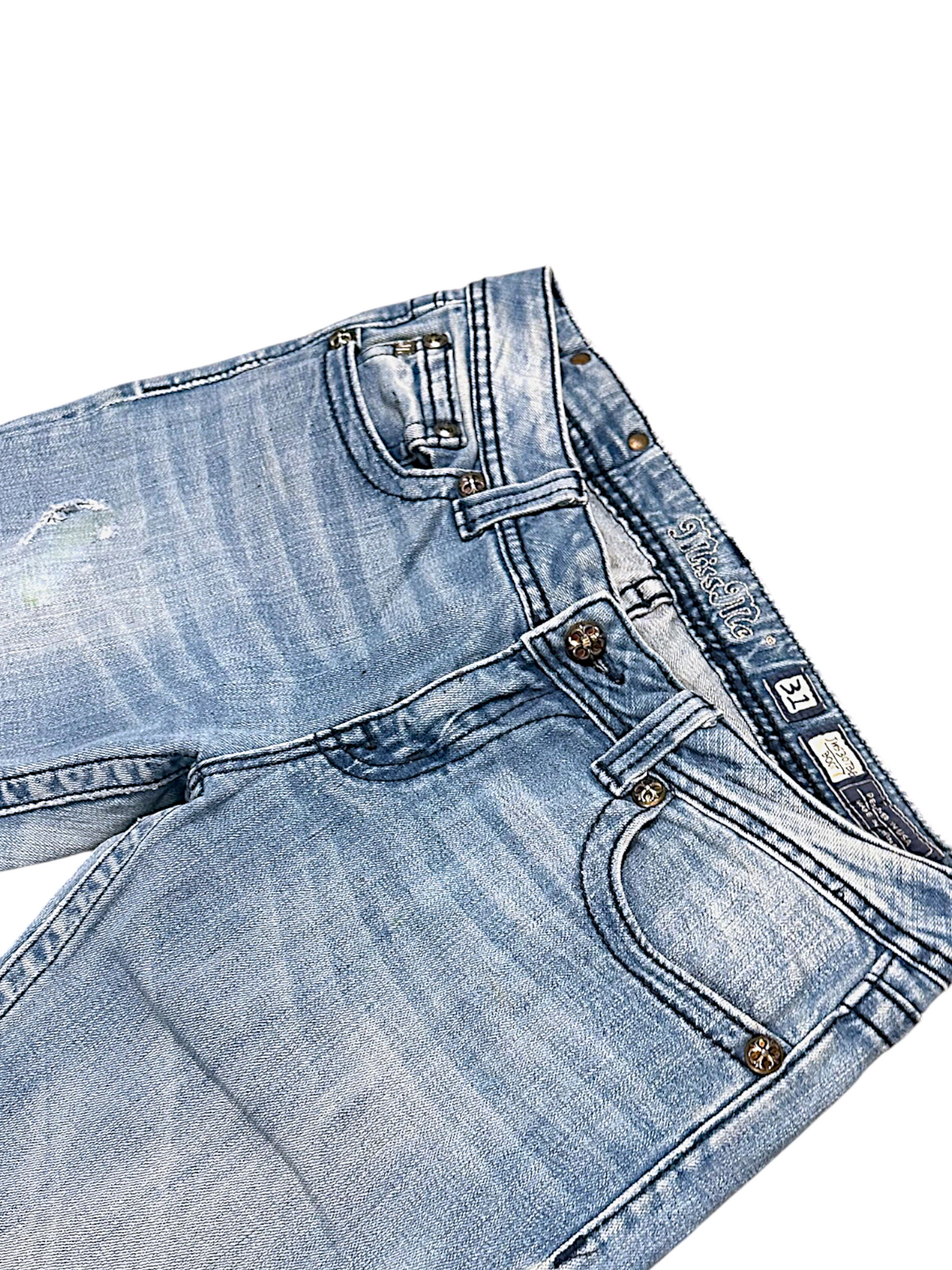 Vintage Miss Me Y2K Bootcut / Flared Damenjeans (L)