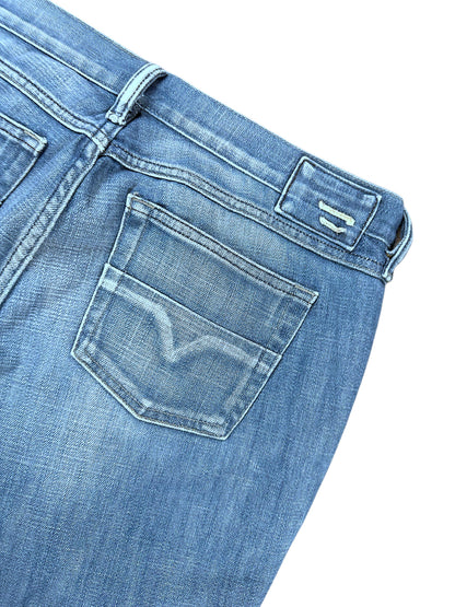 Vintage Diesel Low Waist Bootcut/Flared Damenjeans (M) – Detailaufnahme 3