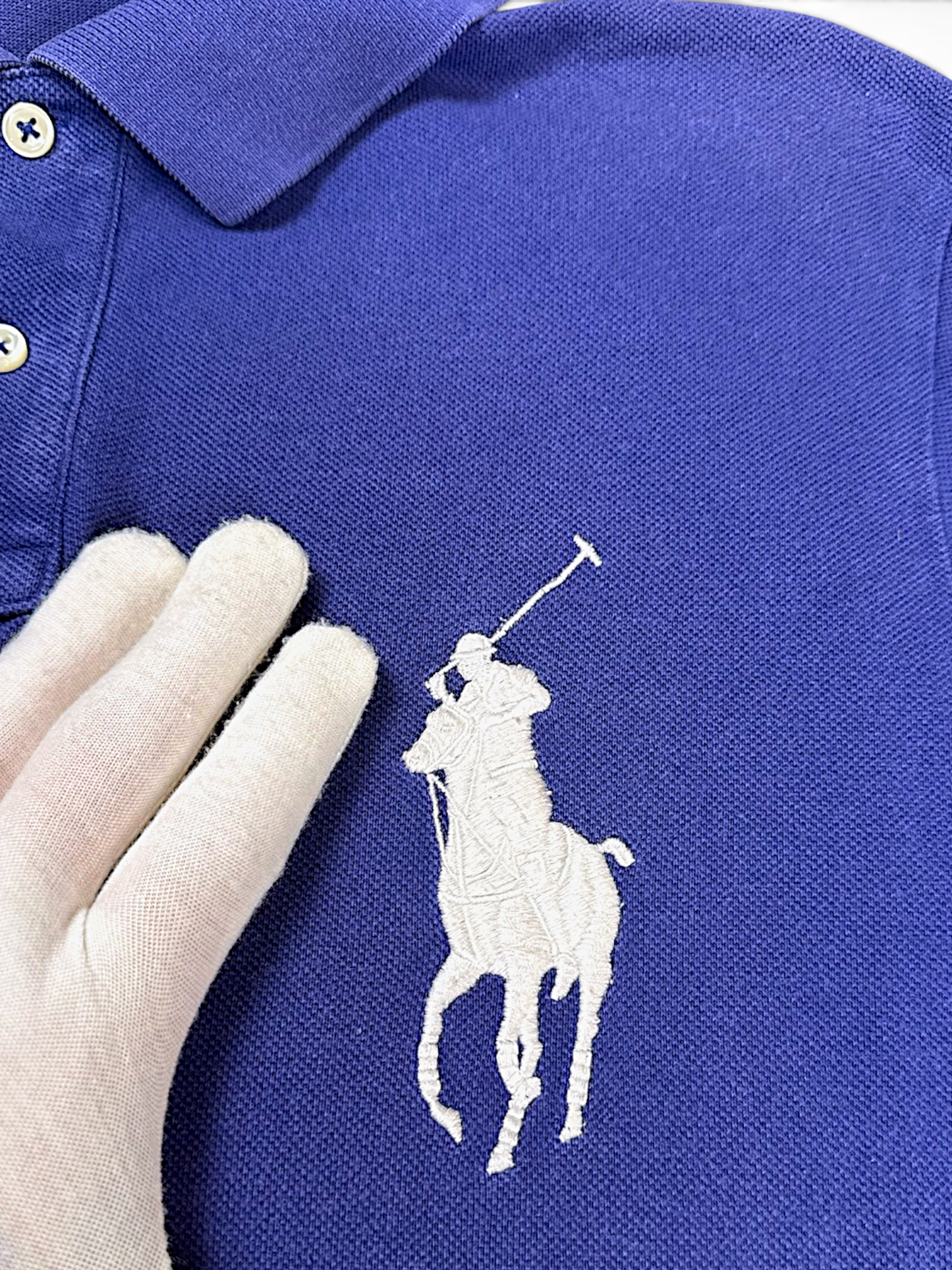 Vintage Ralph Lauren Y2K „Italy“ Polo (L)