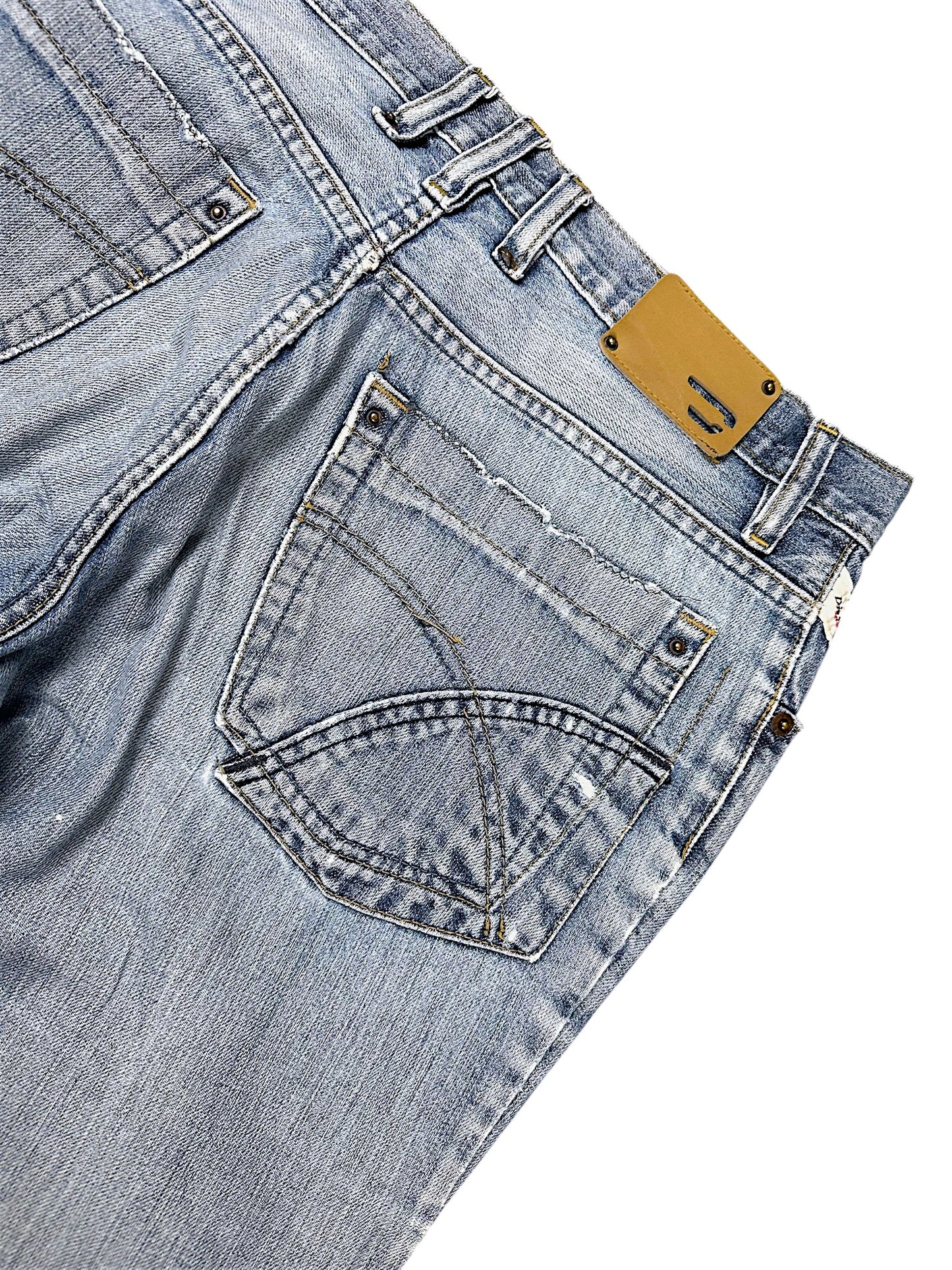 Vintage Diesel Y2K Baggy Jeans (M)