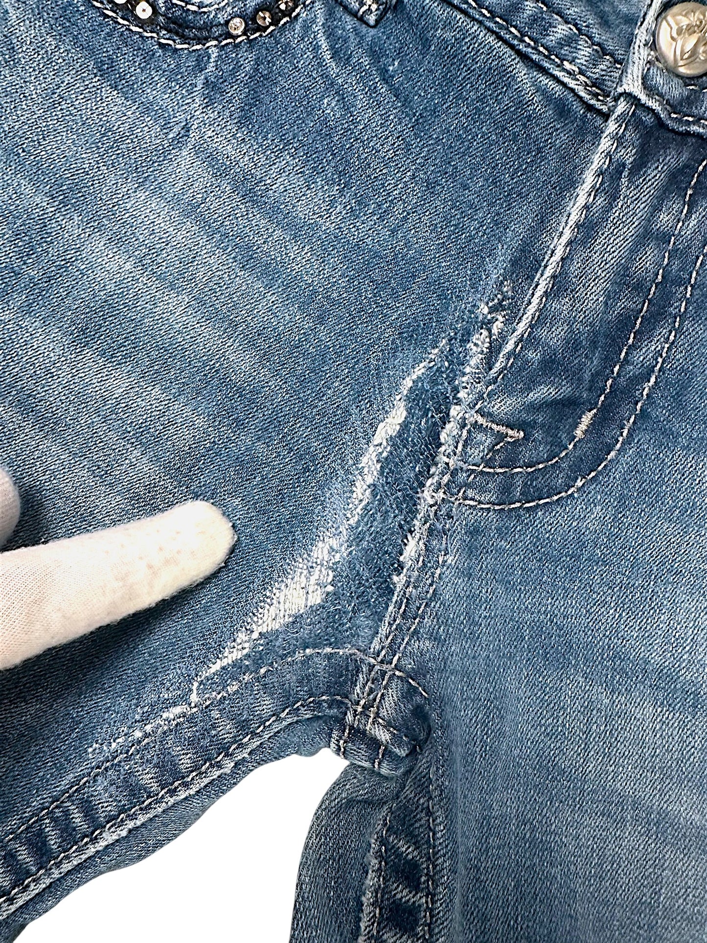Vintage Miss Me Y2K Bootcut / Flared Damenjeans (S)