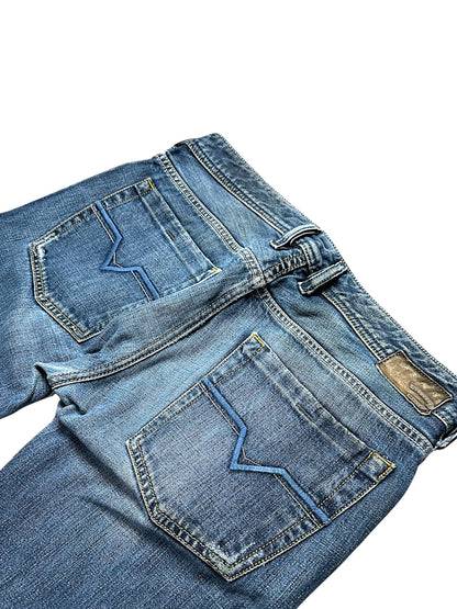 Vintage Diesel Y2K Flared Jeans (M)