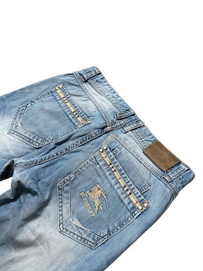 Vintage Burberry Y2K Straight Leg Jeans (L)