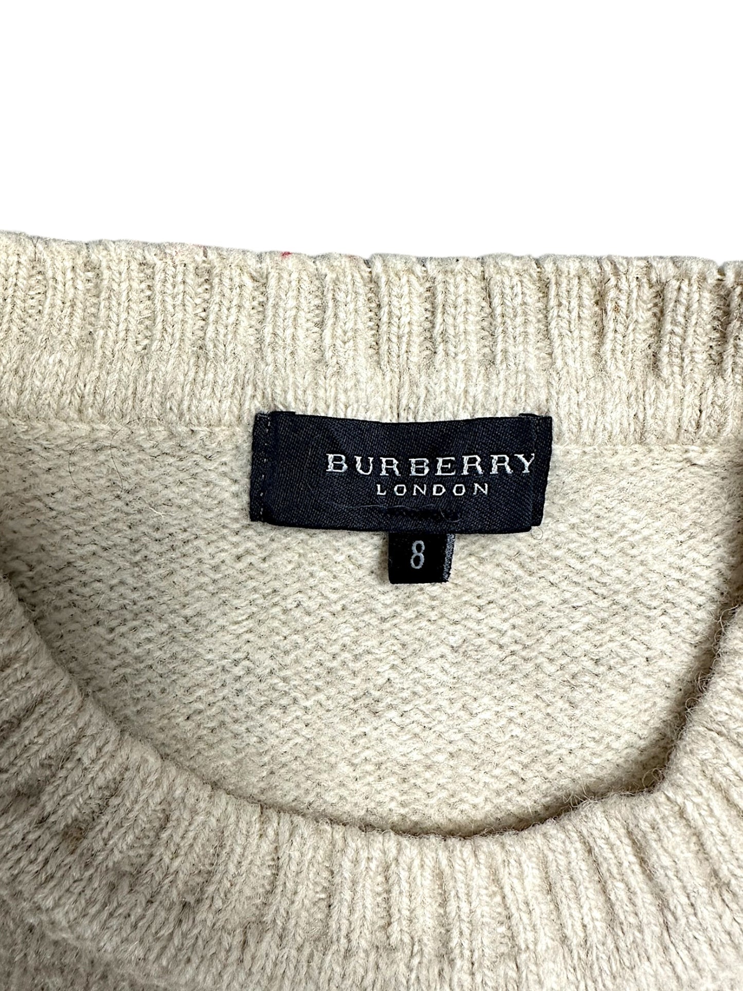 Vintage Burberry Wollpullover (M)
