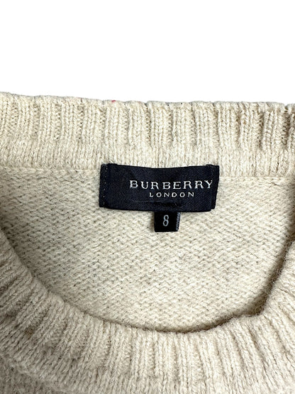 Vintage Burberry Wollpullover (M)