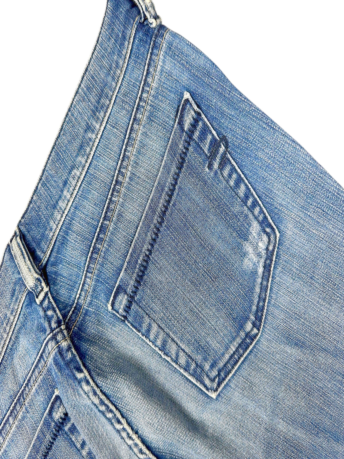 Vintage Diesel Y2K Low Waist Flared Damenjeans (M) – Detailaufnahme 3