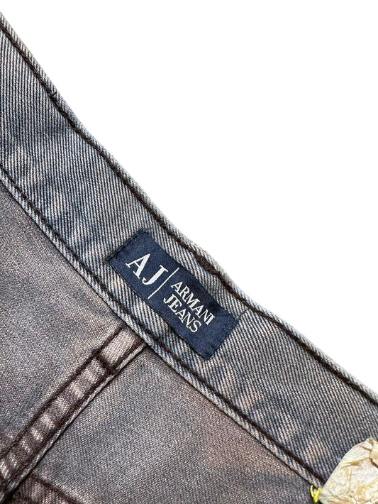 Vintage Armani Straight Leg Jeans (S) – Detailaufnahme 1