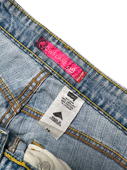 Vintage Levi’s Flared Damenjeans „LOWFLARE 519“ (M)