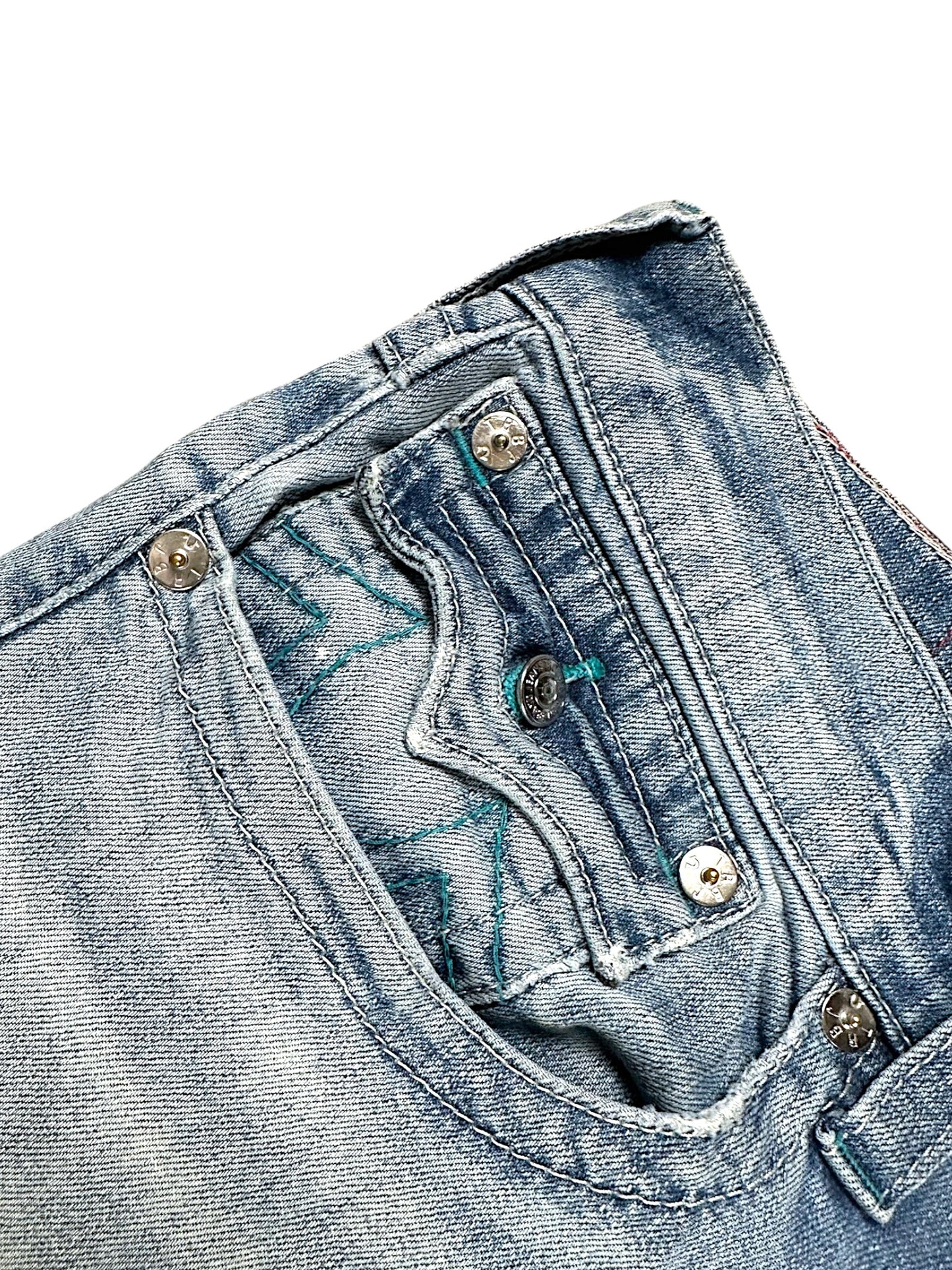 Vintage True Religion Straight Leg Jeans (XL)