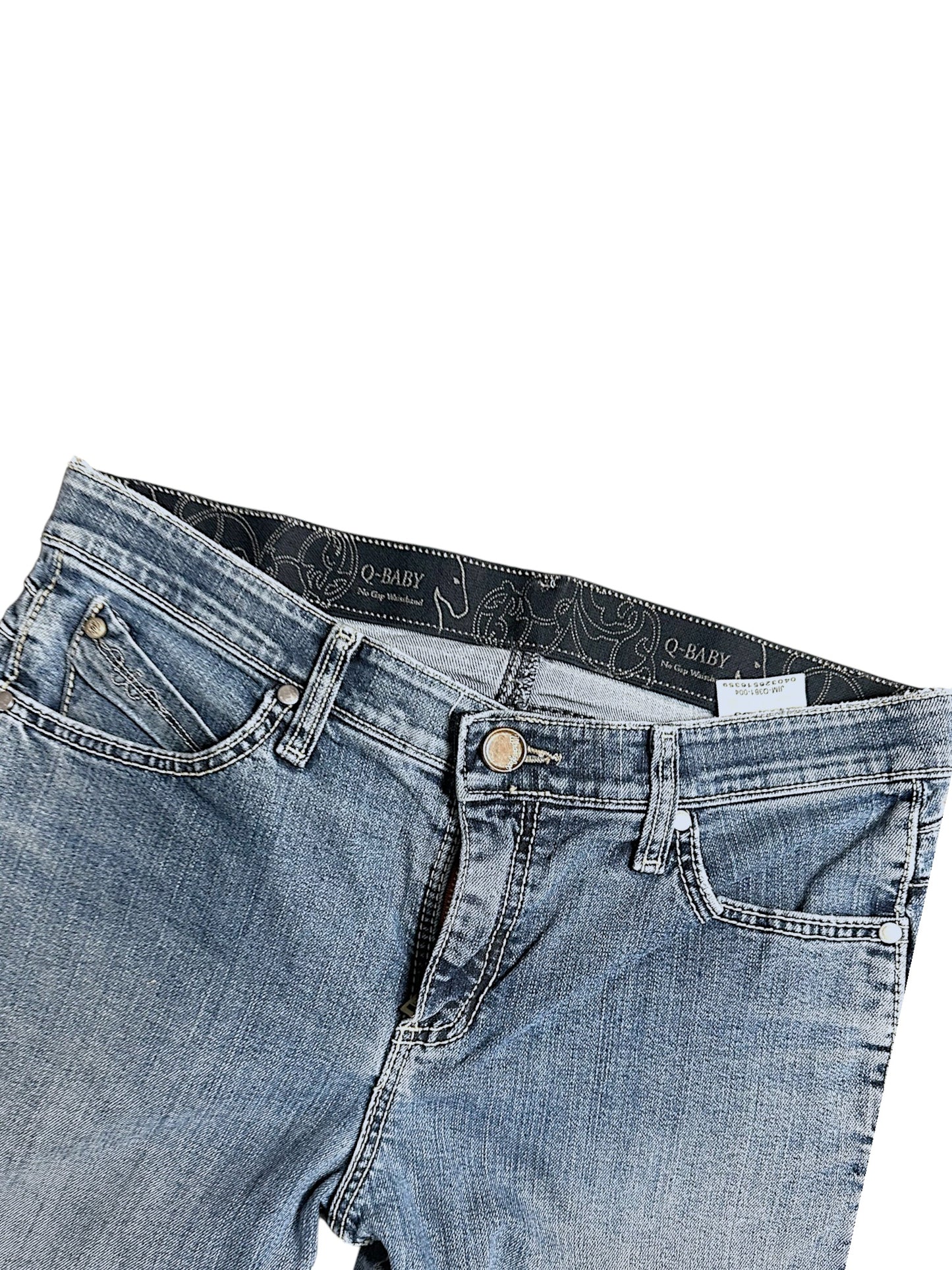 Vintage Y2K Low Waist Bootcut Damenjeans (XL)