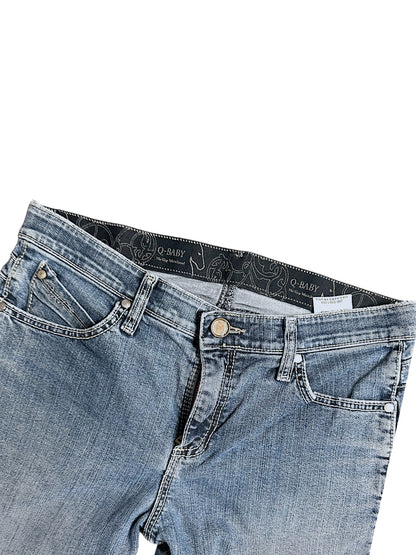 Vintage Y2K Low Waist Bootcut Damenjeans (XL)