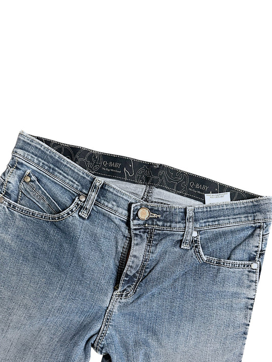 Vintage Y2K Low Waist Bootcut Damenjeans (XL)