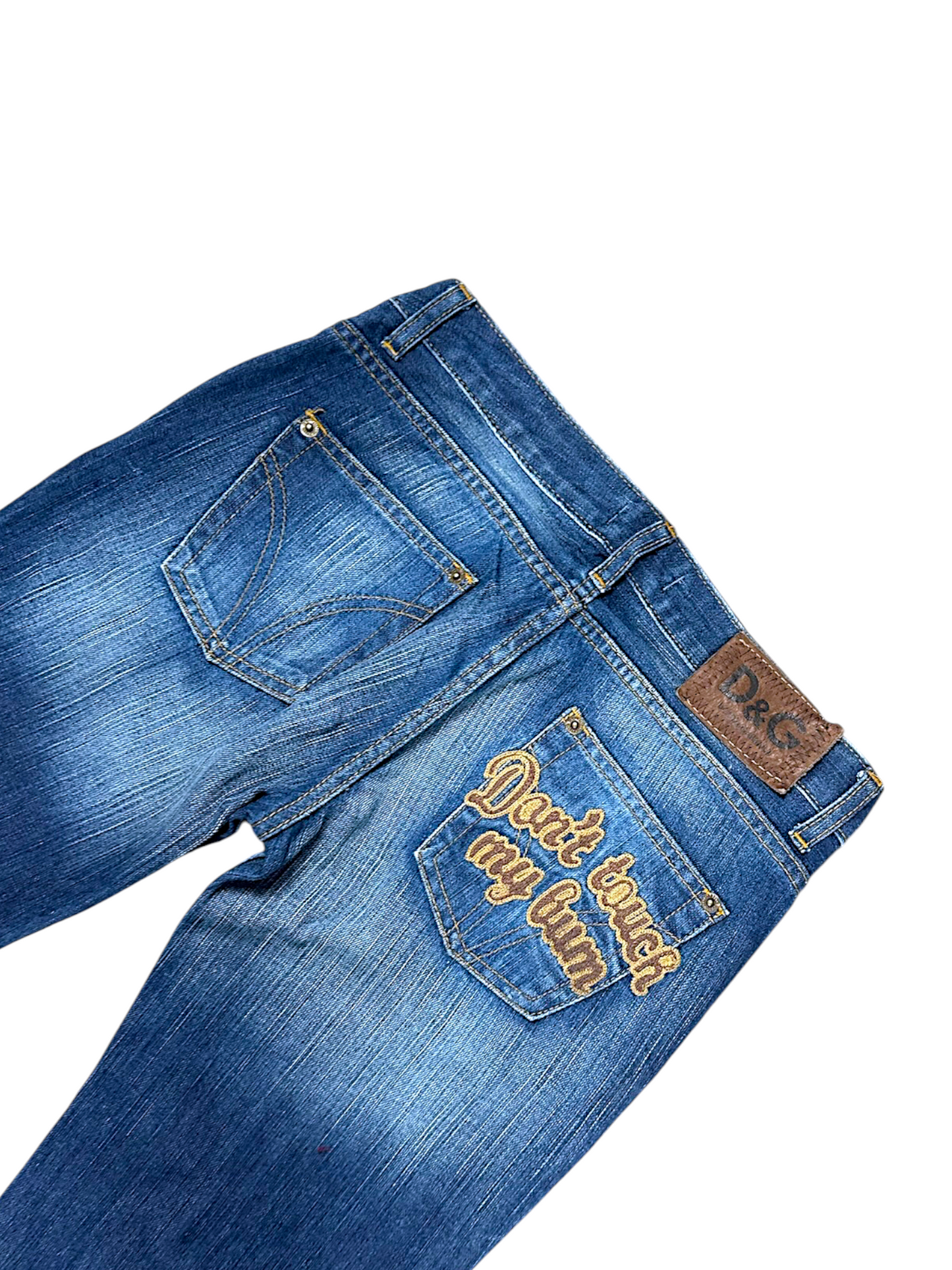 Vintage Dolce & Gabbana Y2K Bootcut Damenjeans (L)