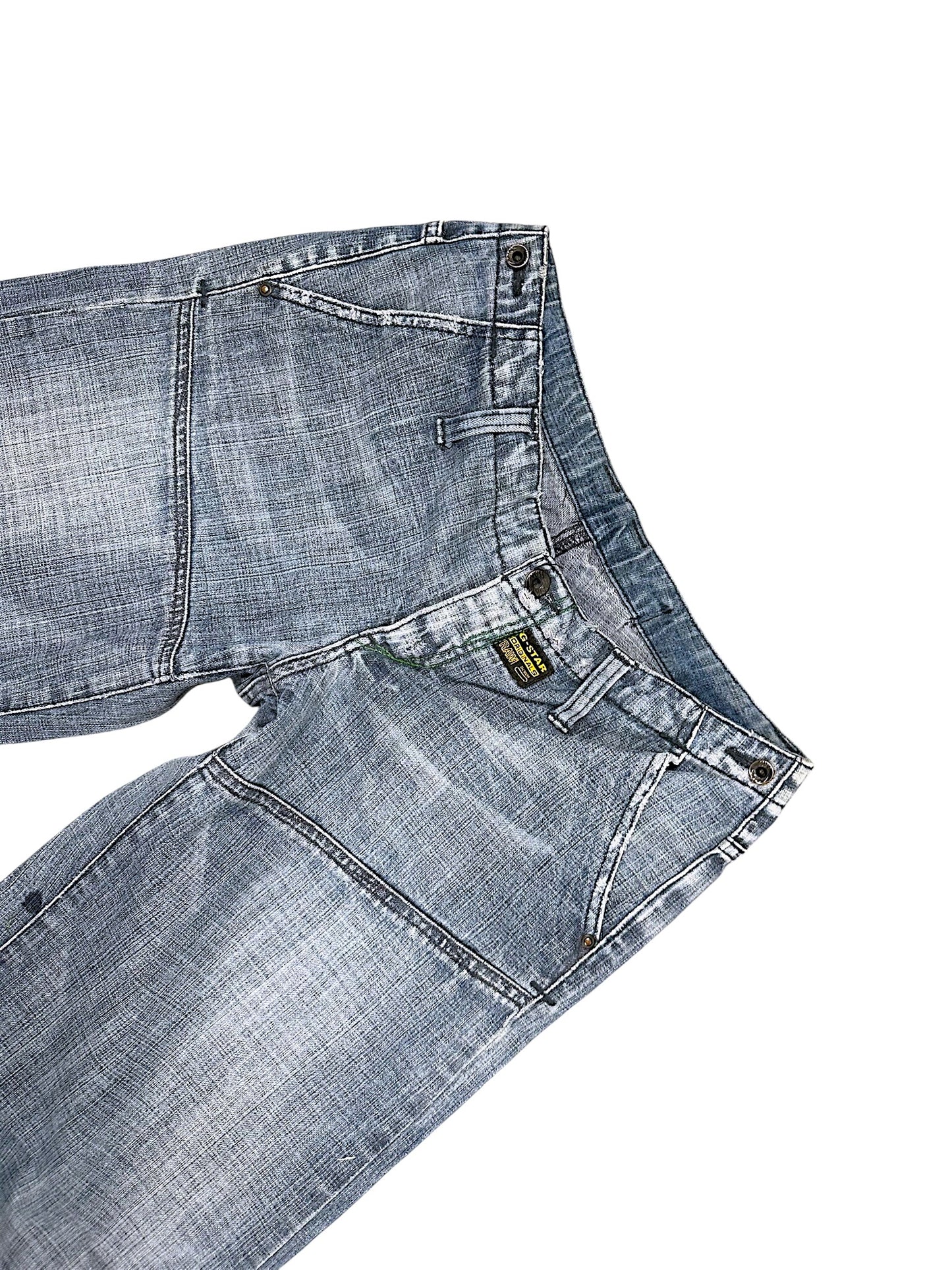 Vintage G-Star Y2K Low Waist Flared Damenjeans (M)