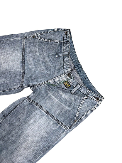 Vintage G-Star Y2K Low Waist Flared Damenjeans (M)