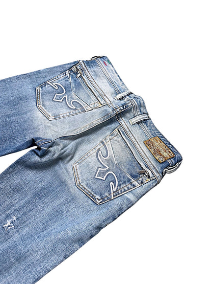 Vintage Diesel Y2K Straight Leg Jeans „Rayan“ (L)