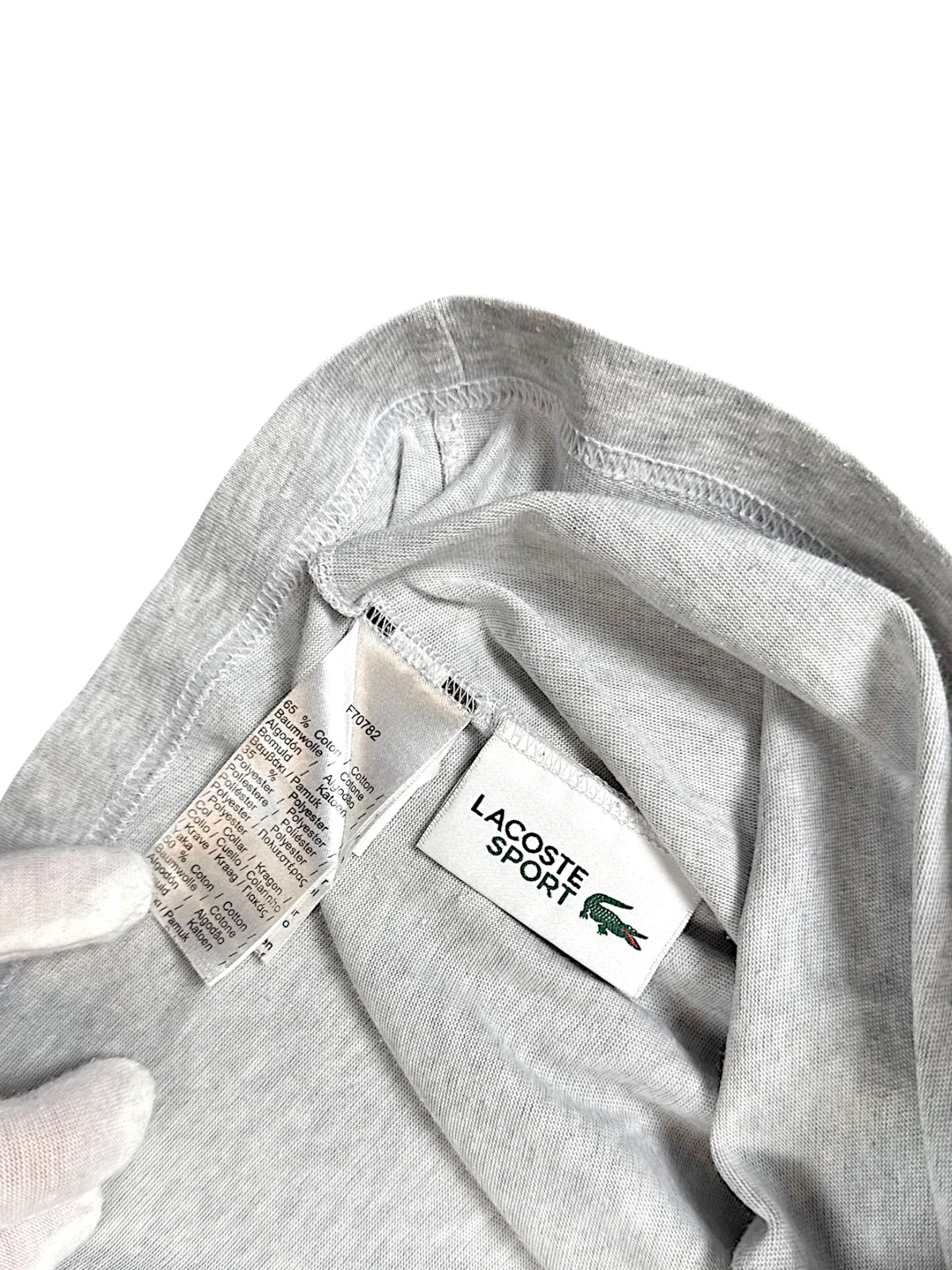 Vintage Lacoste Slim T-Shirt (L)