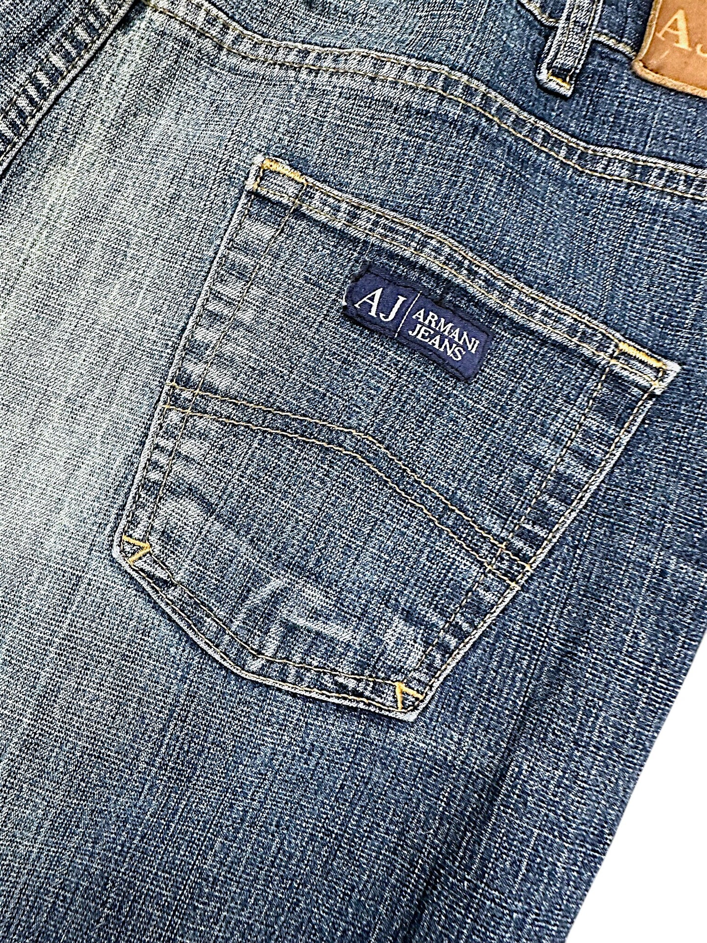 Vintage Armani Y2K Baggy Jeans (L)