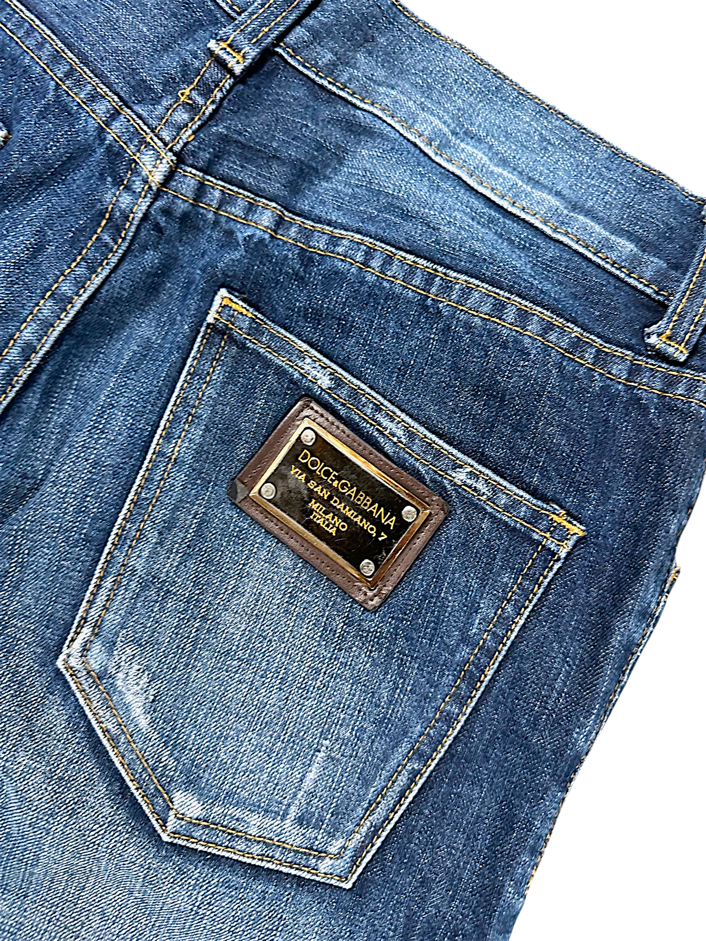 Vintage Dolce & Gabbana Straight Leg Jeans (L)
