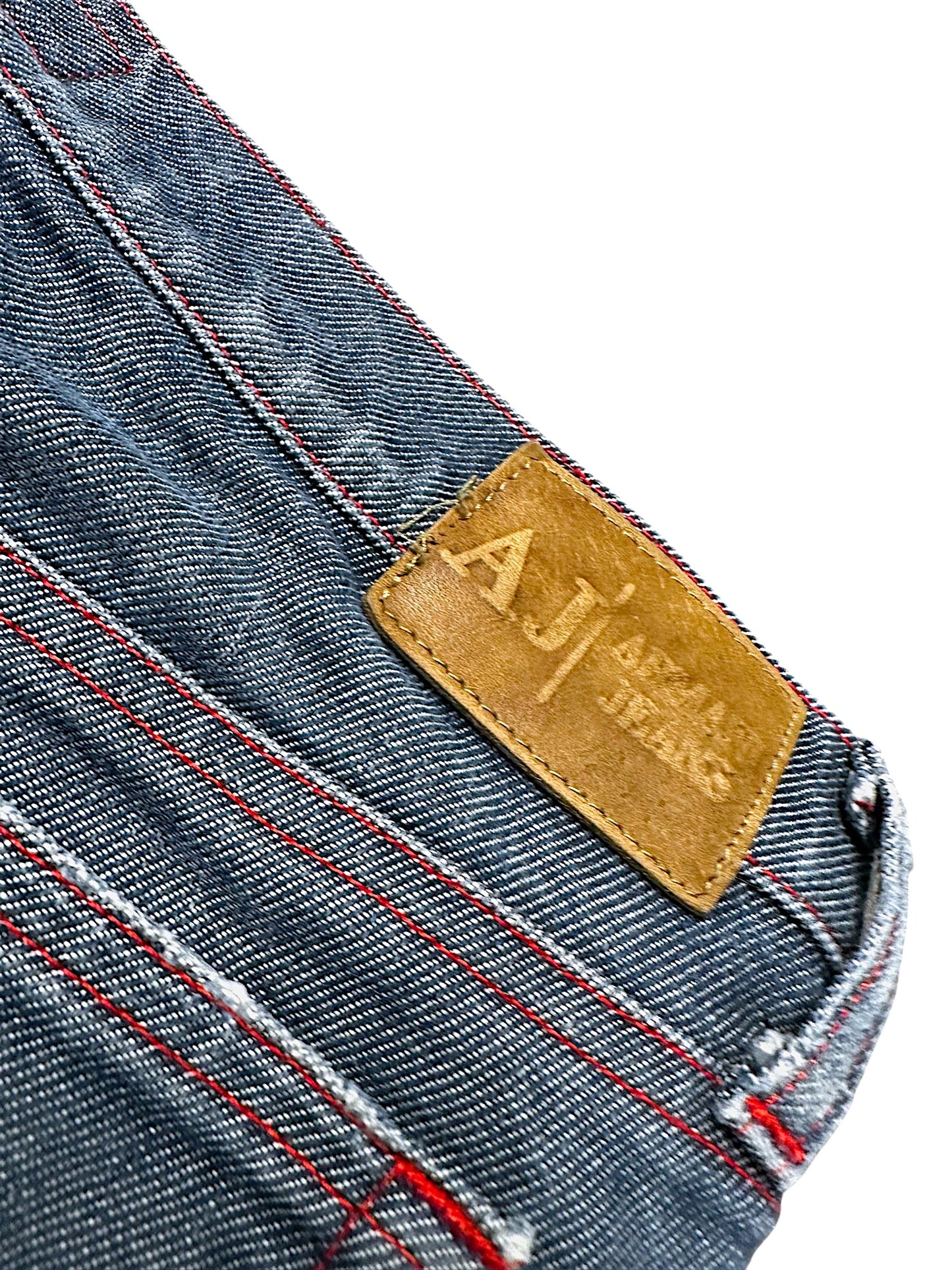 Vintage Armani Y2K Low Waist Bootcut Damenjeans (M)