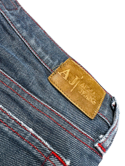Vintage Armani Y2K Low Waist Bootcut Damenjeans (M)