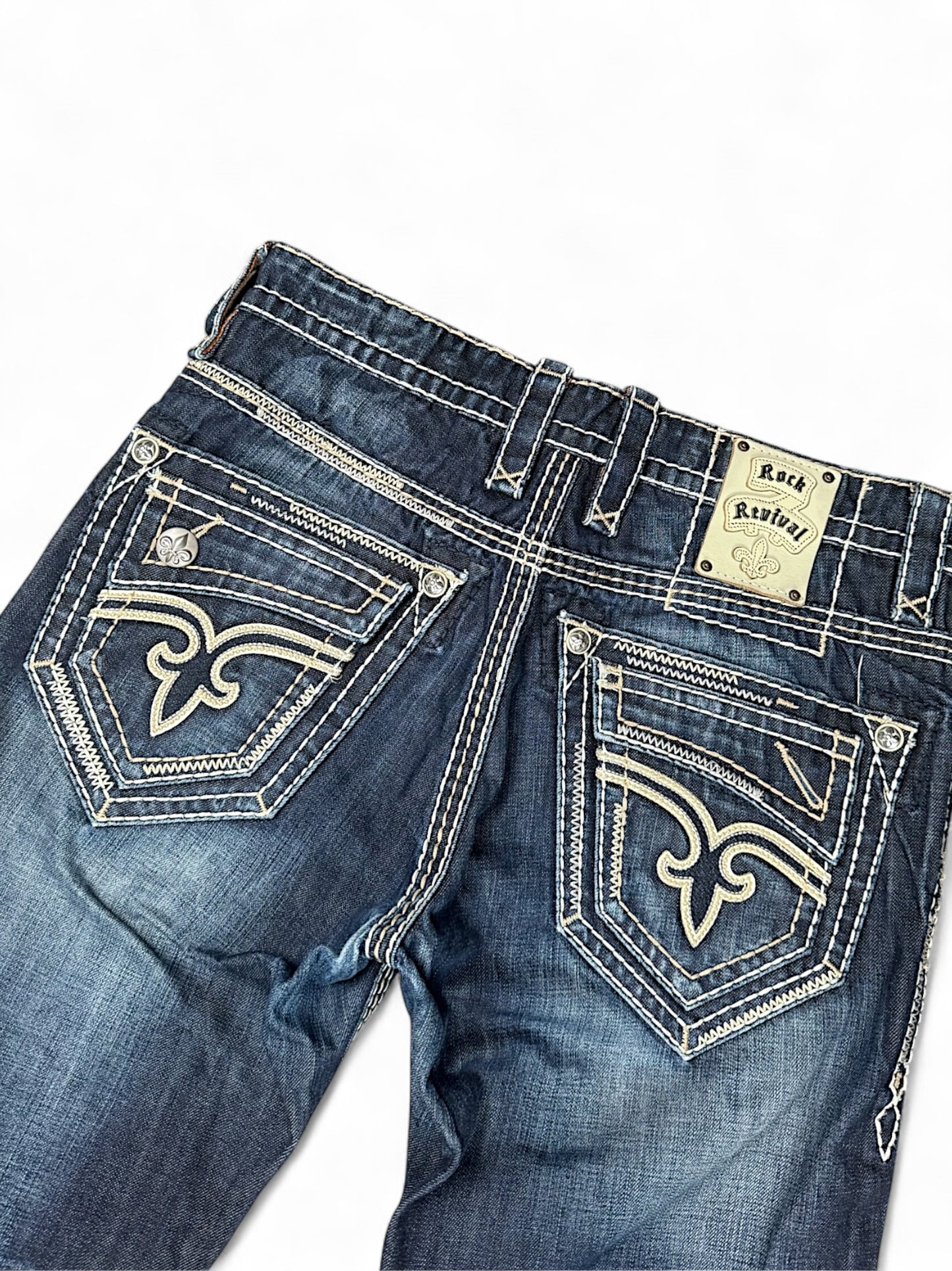 Vintage Rock Revival y2k Jeans (L)