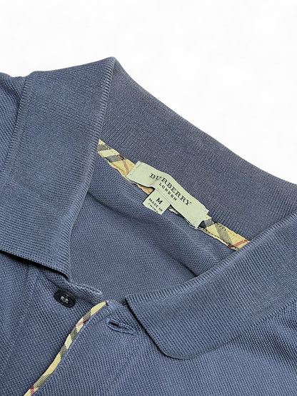Vintage Burberry Langarm Polo (L)