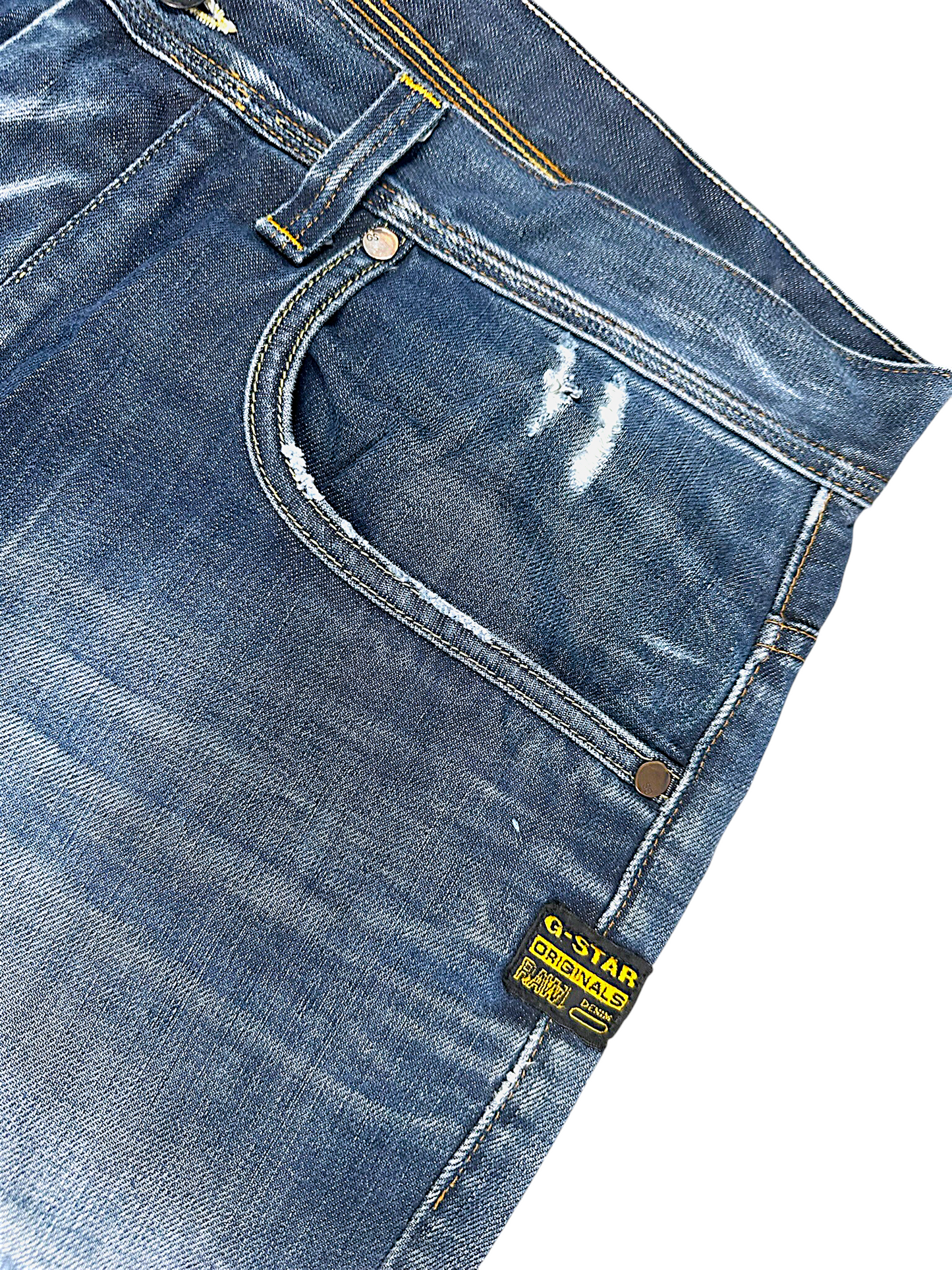 Vintage G-Star Y2K Straight Leg Jeans (M)