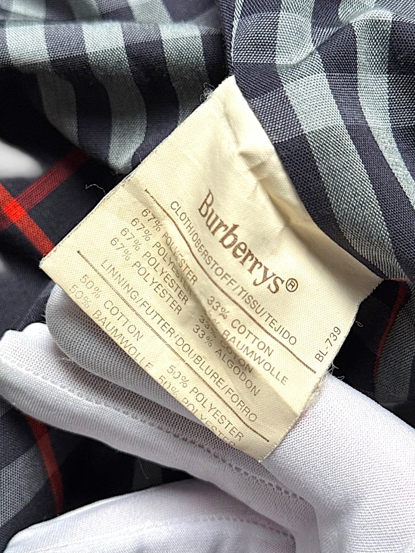 Vintage Burberry Übergangsjacke (L)