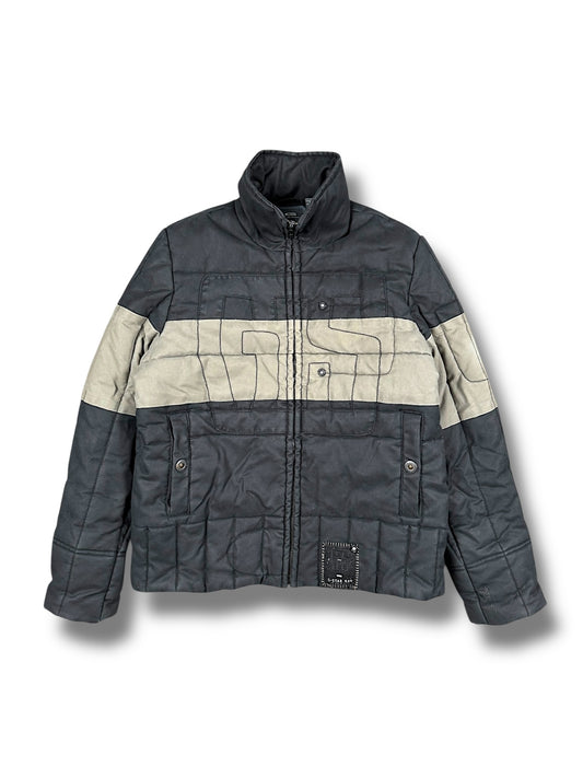 Vintage G-Star Y2K Biker Jacke (M)