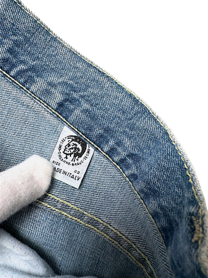 Vintage Diesel Y2K Baggy Jeans (M)
