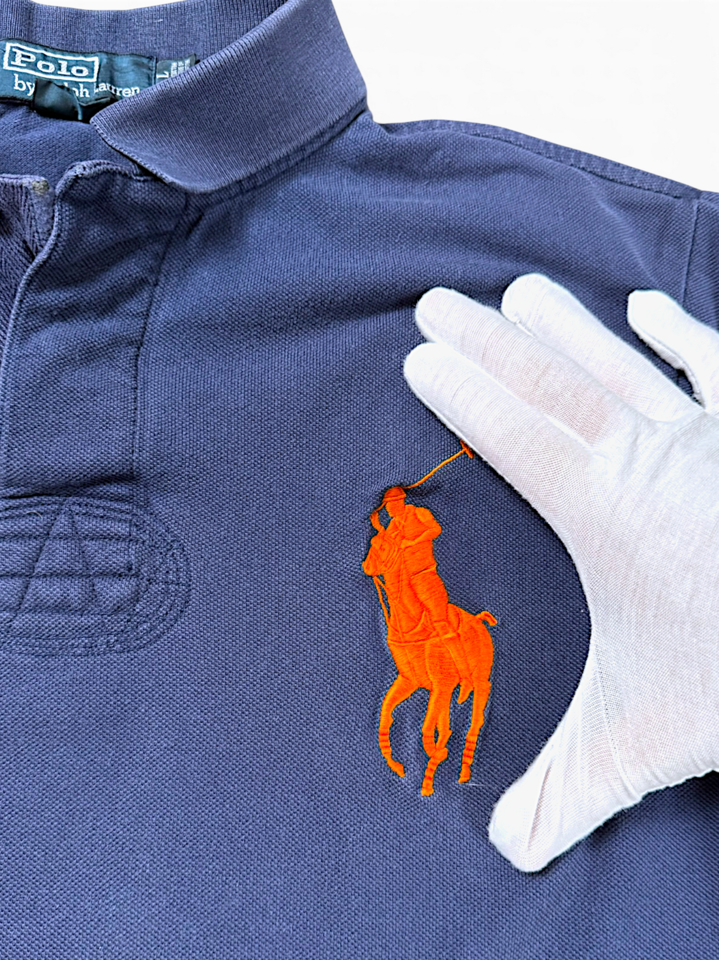 Vintage Ralph Lauren Y2K „Big Pony“ Polo (S)