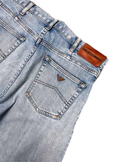Vintage Armani Straight Leg Jeans (L)