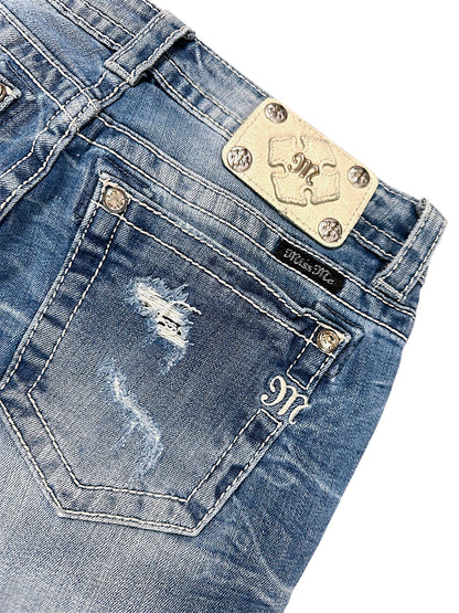 Vintage Miss Me Y2K Bootcut Damenjeans (M)