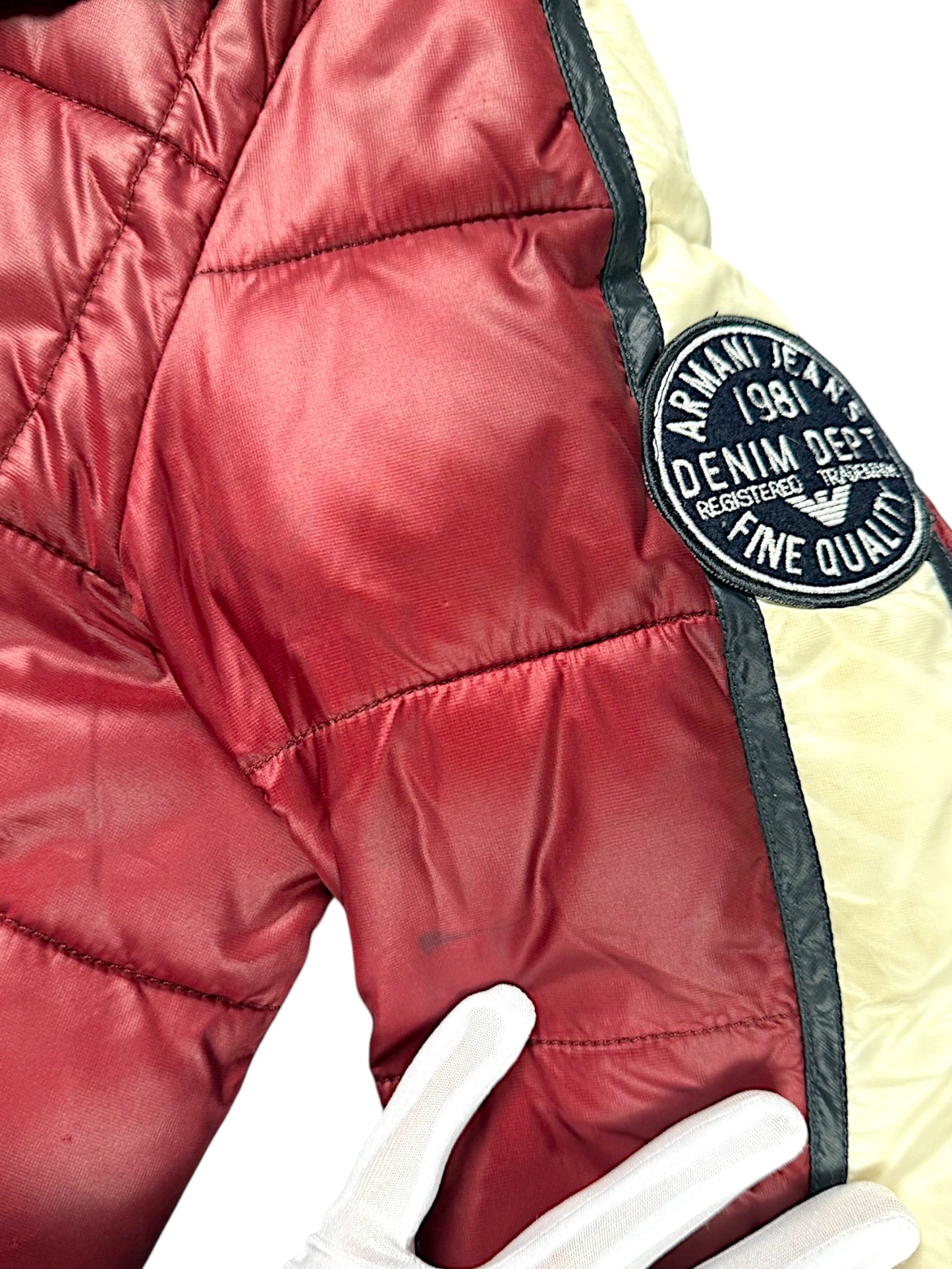 Vintage Armani Daunenjacke (L)