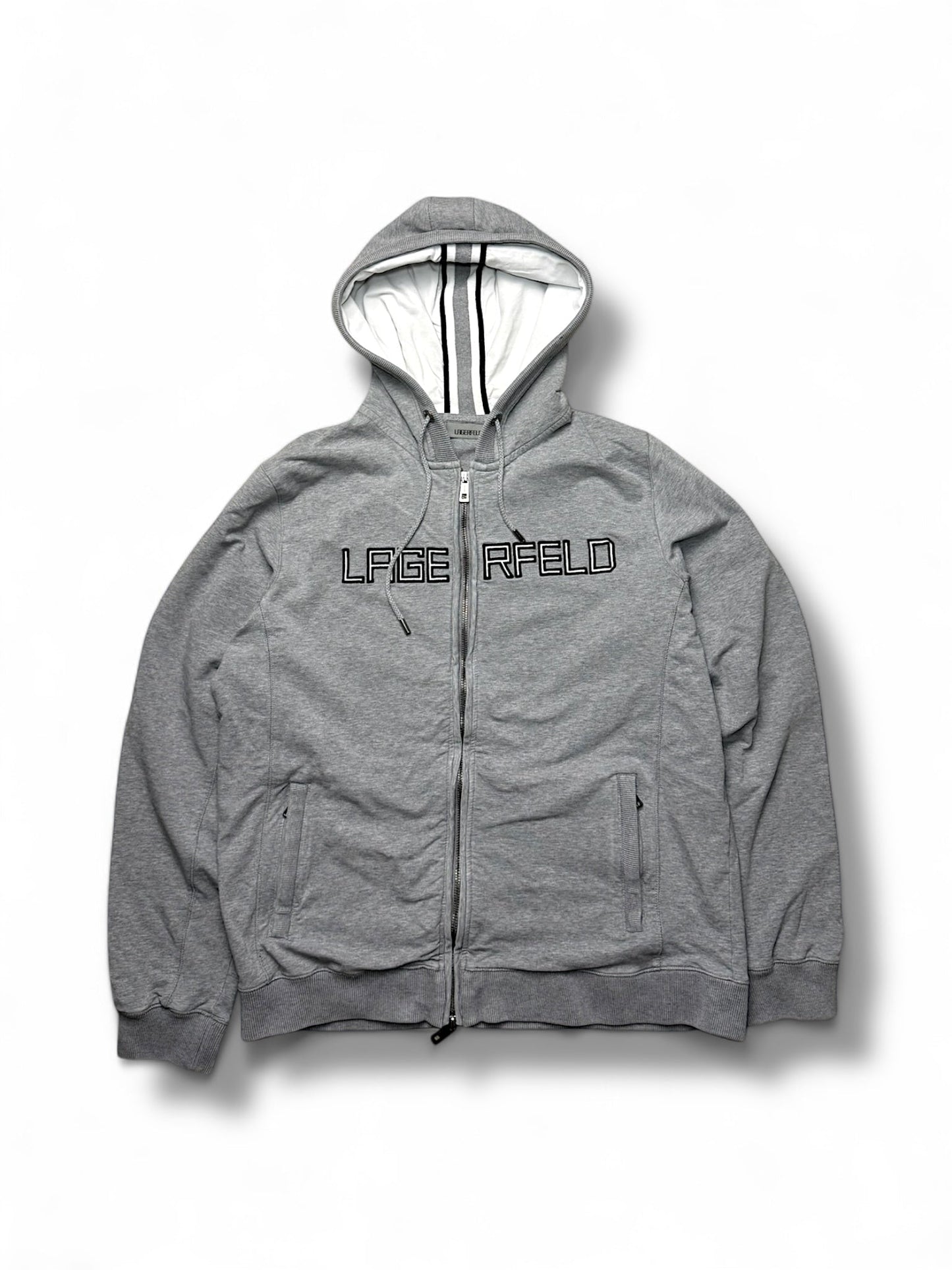 Vintage Karl Lagerfeld Zip-Pullover (M)