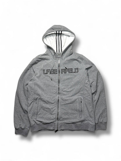 Vintage Karl Lagerfeld Zip-Pullover (M)