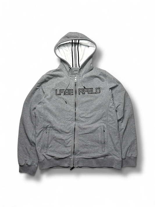 Vintage Karl Lagerfeld Zip-Pullover (M)