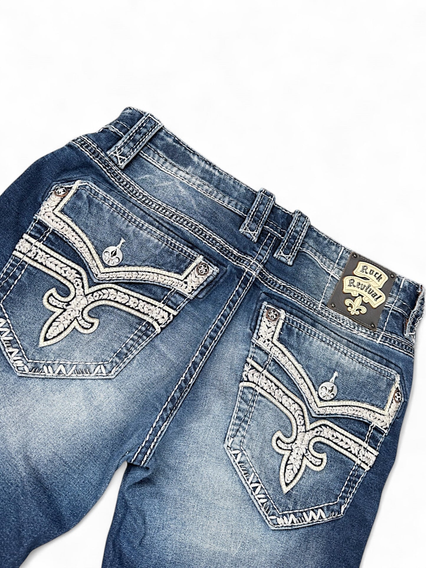 Vintage Rock Revival y2k Jeans (L)