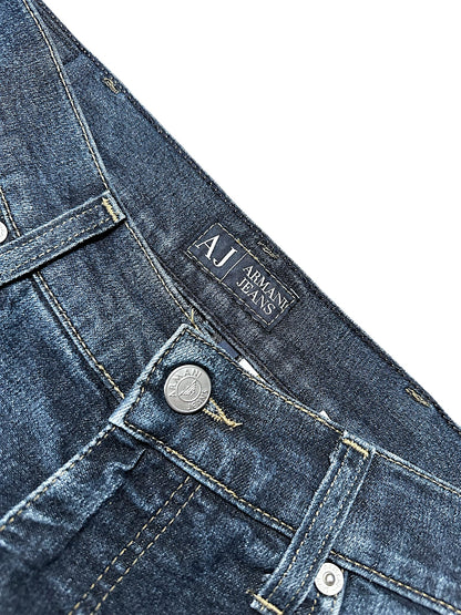 Vintage Armani Straight Leg Jeans (M)