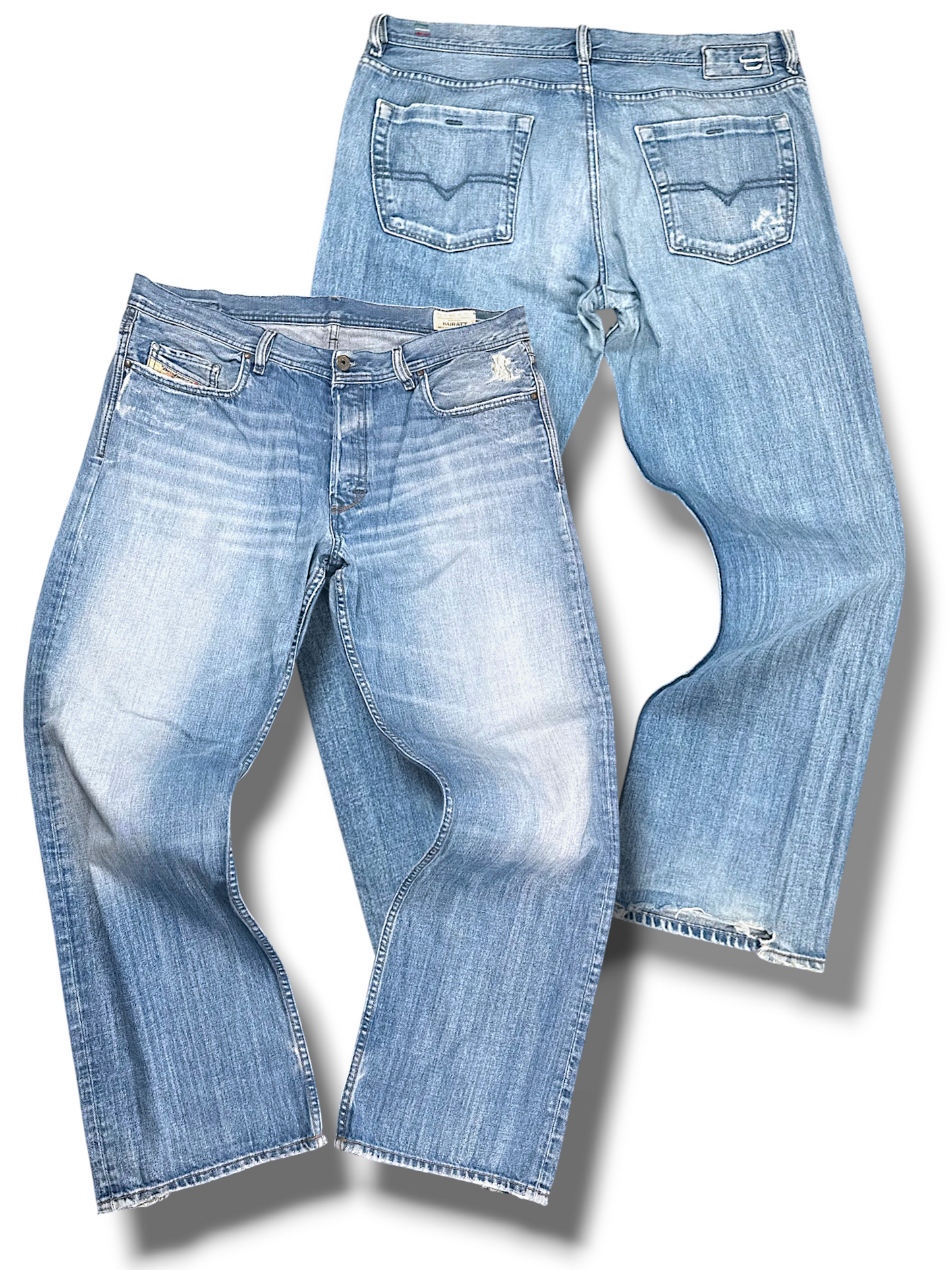 Vintage Diesel Flared Jeans „KURATT“ (L)