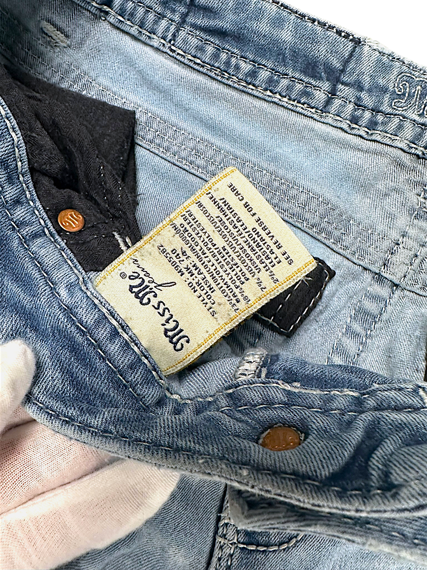 Vintage Miss Me Y2K Bootcut / Flared Damenjeans „Boot“ (XL)