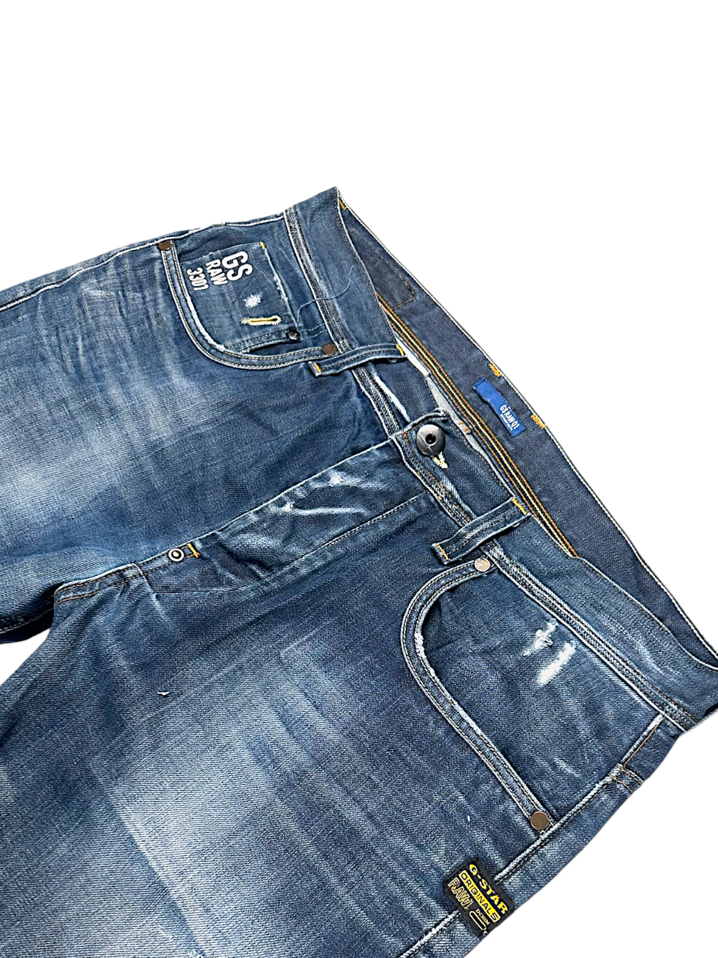 Vintage G-Star Y2K Straight Leg Jeans (M)