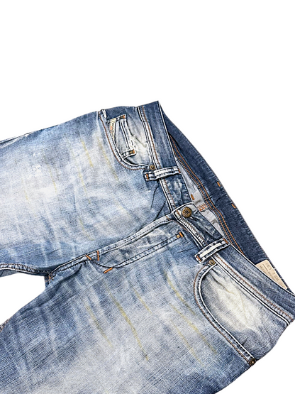 Vintage Diesel Y2K Straight Leg Jeans „SAFADO“ (L)