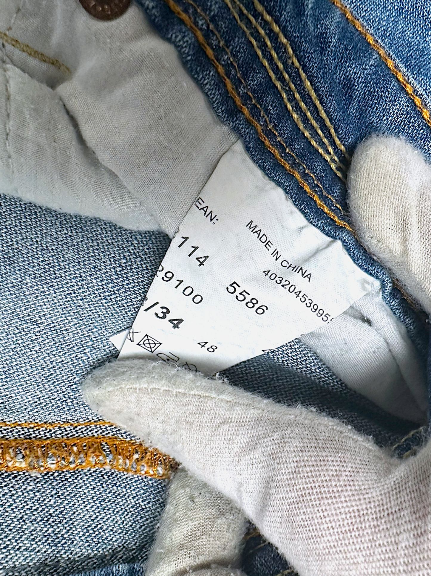 Vintage Mustang Straight Leg Jeans (M)