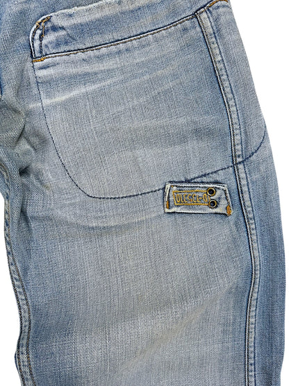 Vintage Diesel Y2K Baggy Jeans (XS)