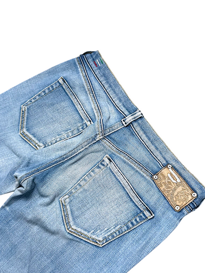 Vintage Diesel Low Waist Bootcut Damenjeans „DOOZY“ (M)